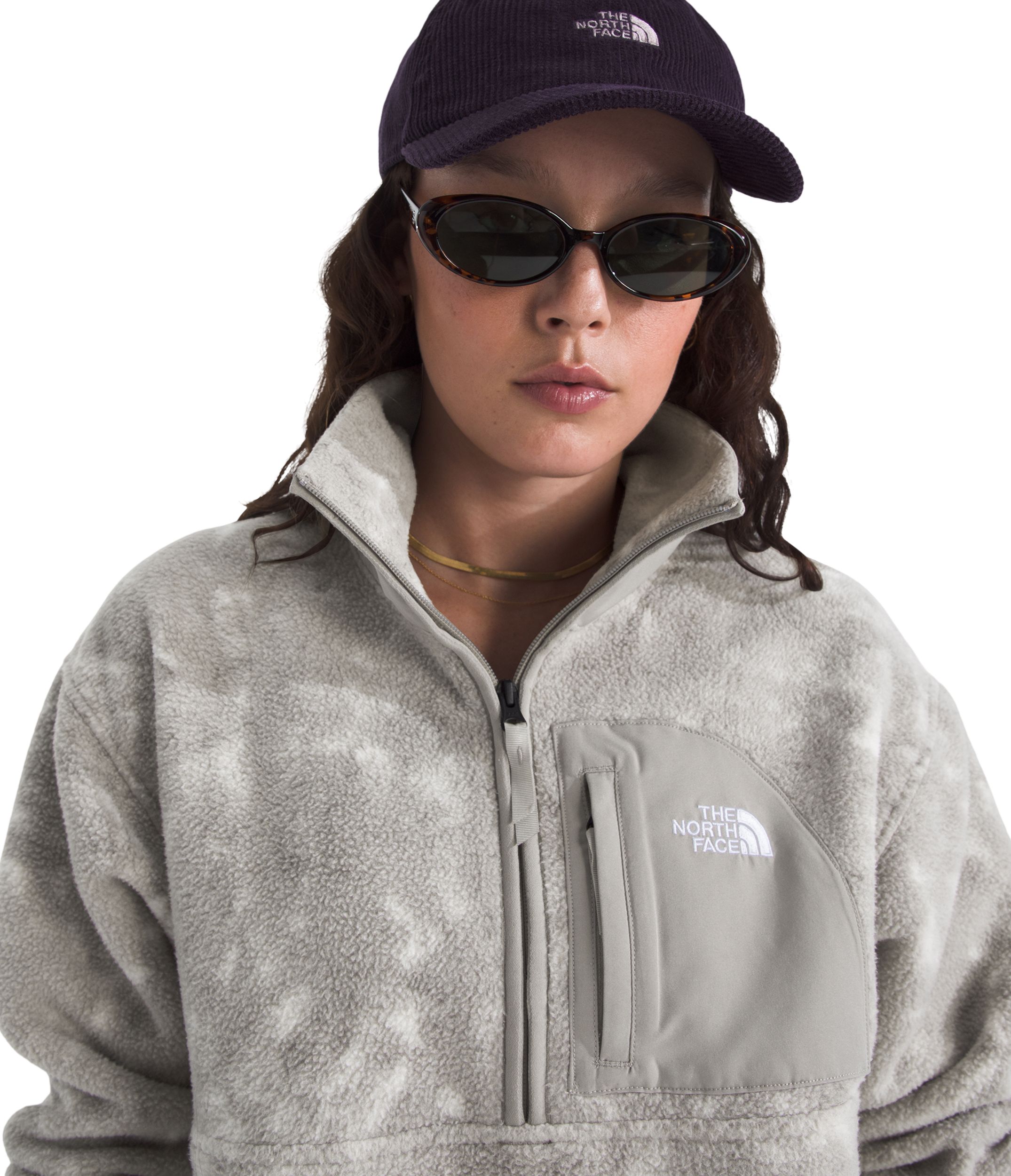 The North Face Women's Yumiori Off Peak 1/2 Zip Long Sleeve Fleece Top