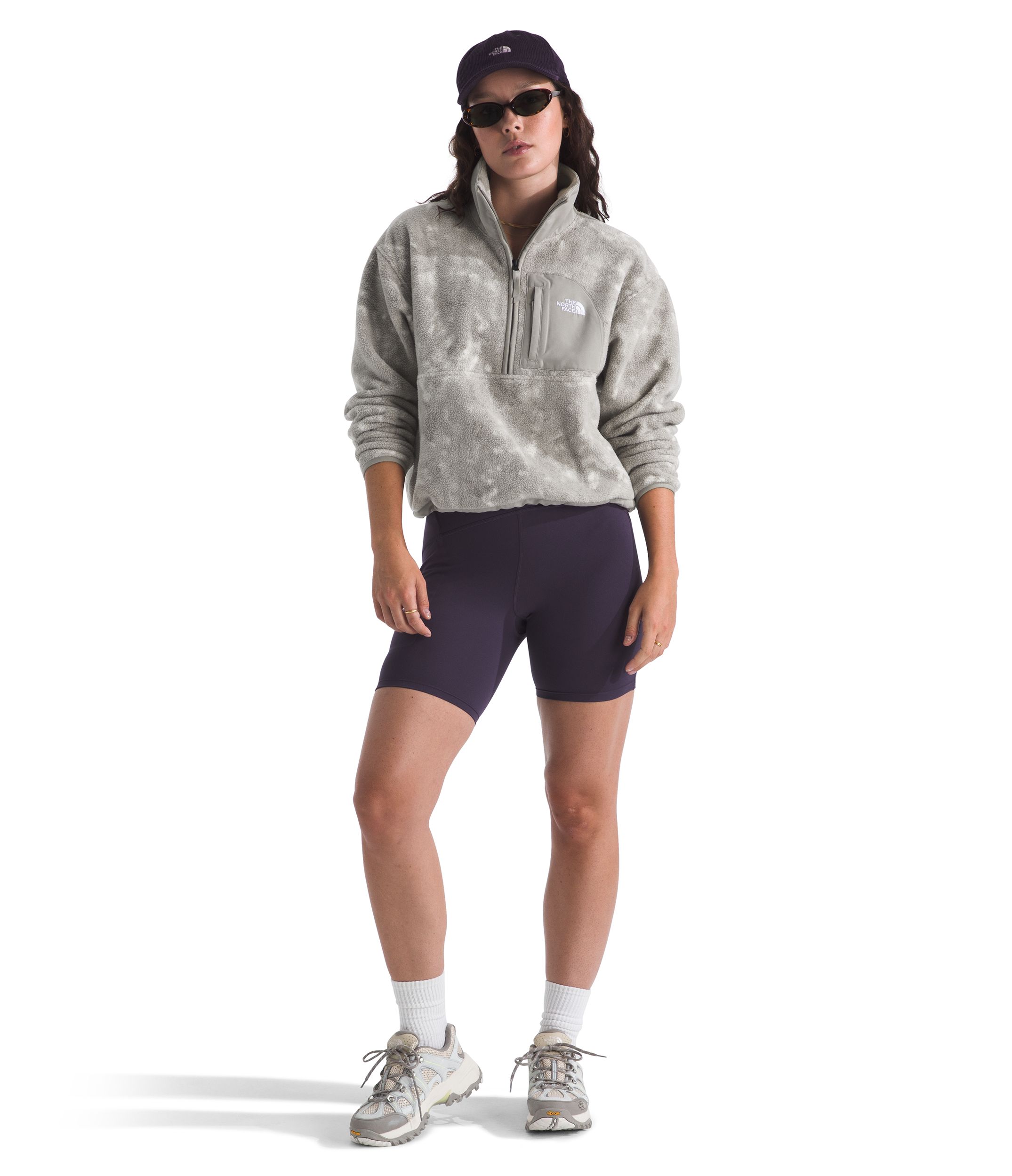 The North Face Women's Yumiori Off Peak 1/2 Zip Long Sleeve Fleece Top