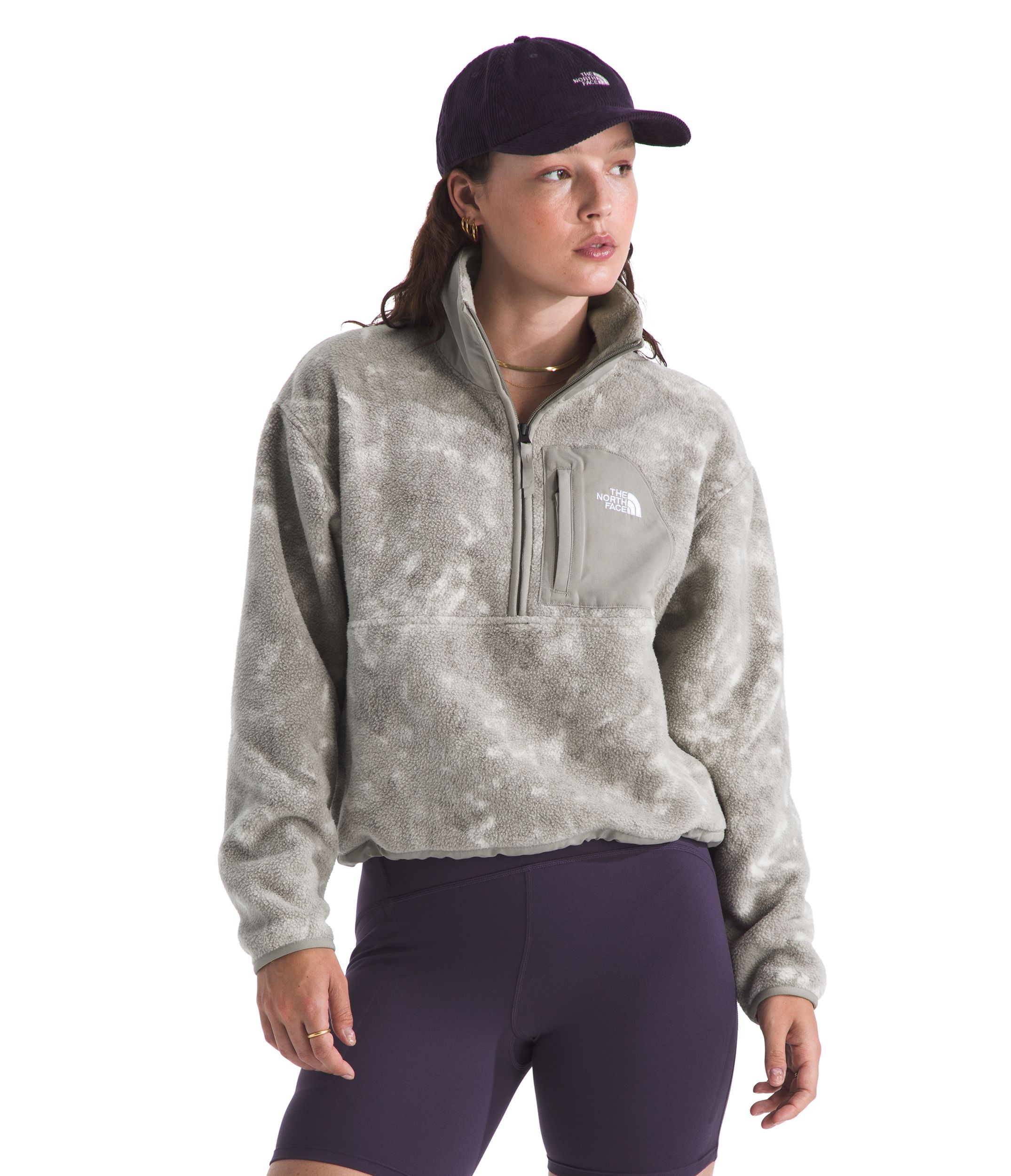 The North Face Women's Yumiori Off Peak 1/2 Zip Long Sleeve Fleece Top