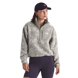 The North Face Women's Yumiori Off Peak 1/2 Zip Long Sleeve Fleece Top