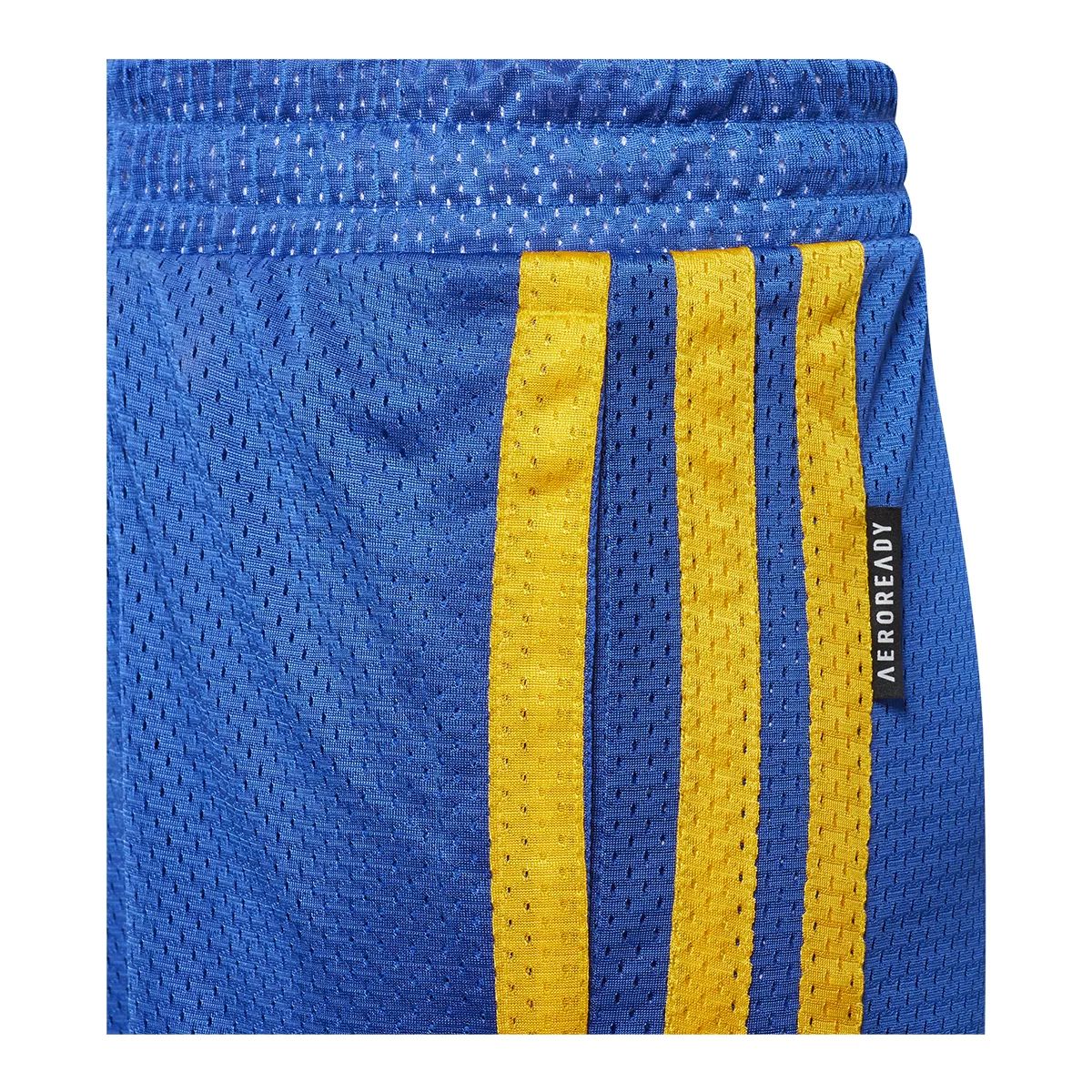 adidas Boys' Legend Basketball Shorts, Kids', Mesh, Elastic Waistband, Pockets
