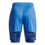 Under Armour Boys' Stunt 3.0 Printed Shorts, Kids', Athletic, Elastic Waistband, Pockets Back_Flat