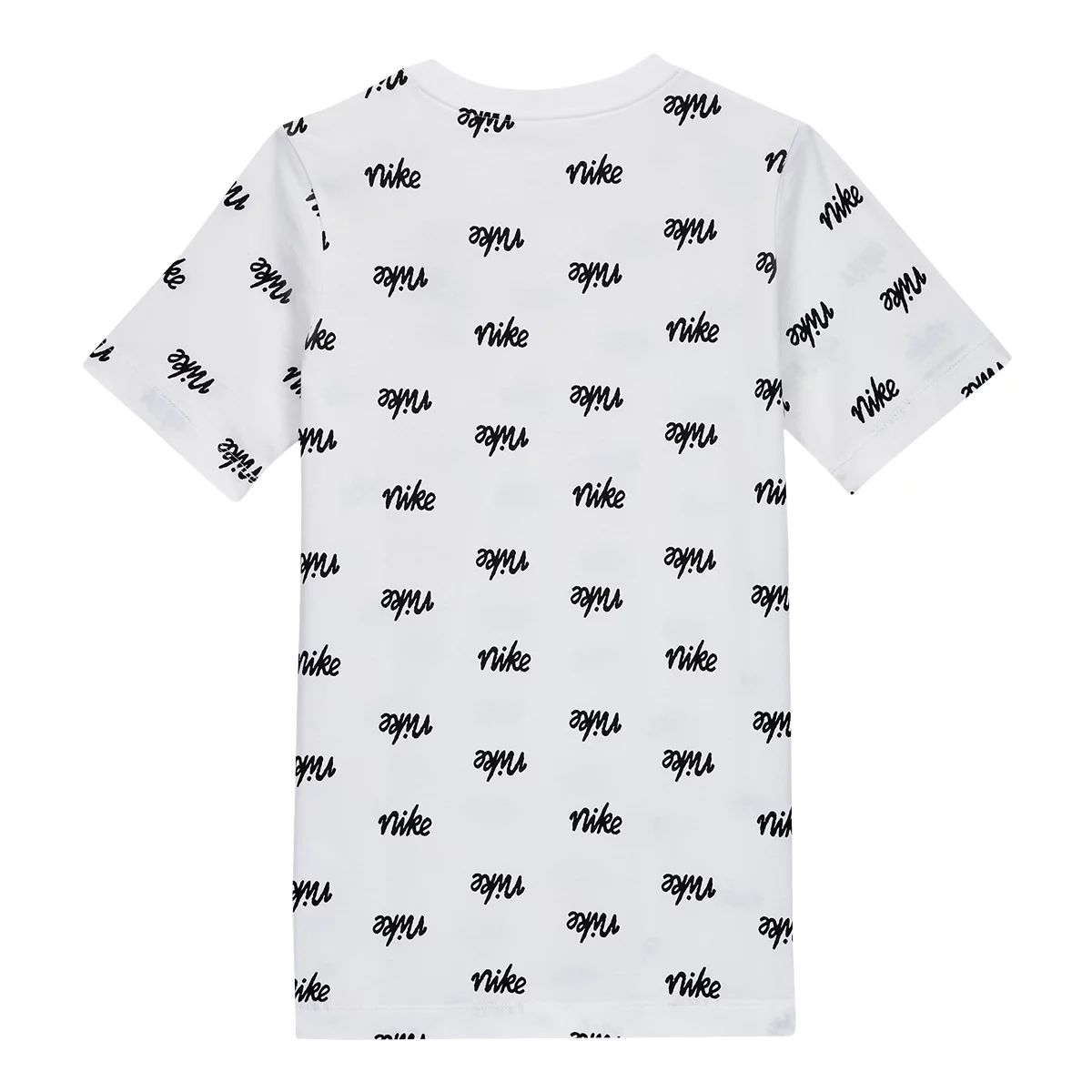 Nike Sportswear Boys' Script All Over Print T Shirt