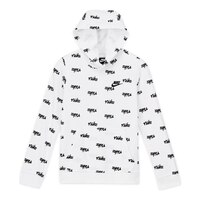Nike Sportswear Boys' Script All Over Print Pullover Hoodie Front_Flat