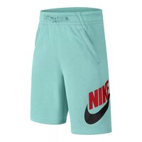 Nike Boys' Club Shorts, Kids', Fleece, Elastic Waistband, Pockets Front_Angled_Left