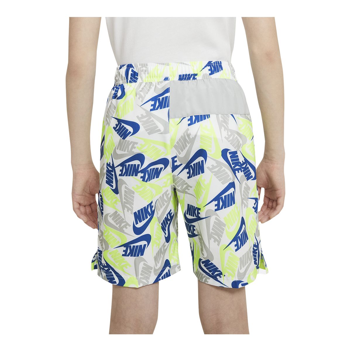 Nike Boys' Woven All Over Print Shorts, Kids', Elastic Waistband, Pockets