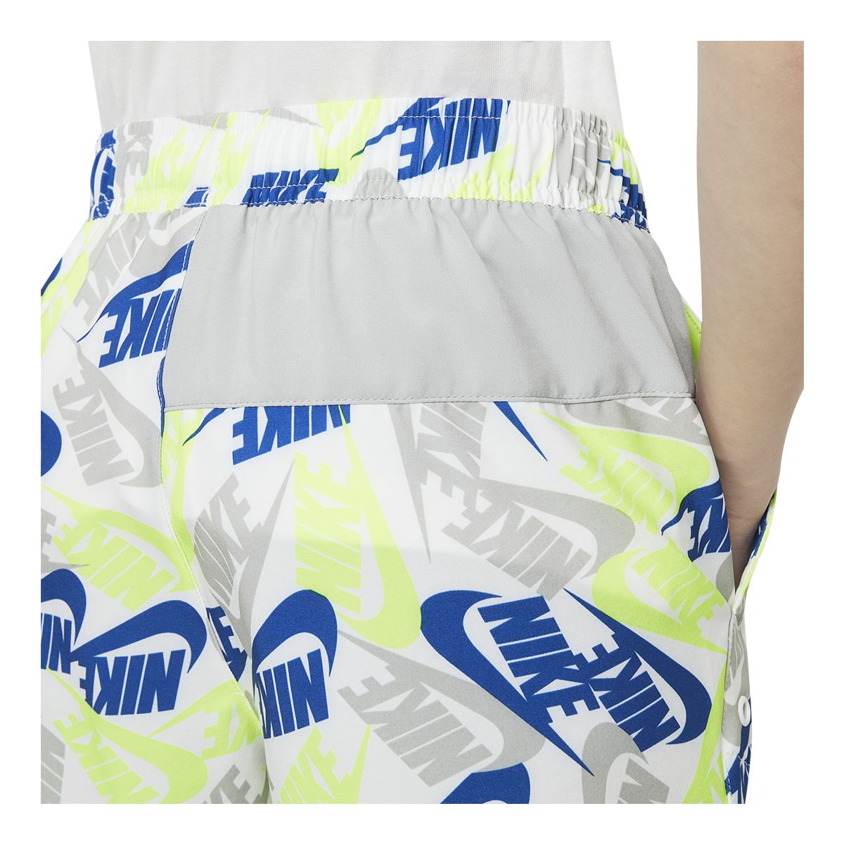 Nike Boys' Woven All Over Print Shorts, Kids', Elastic Waistband, Pockets