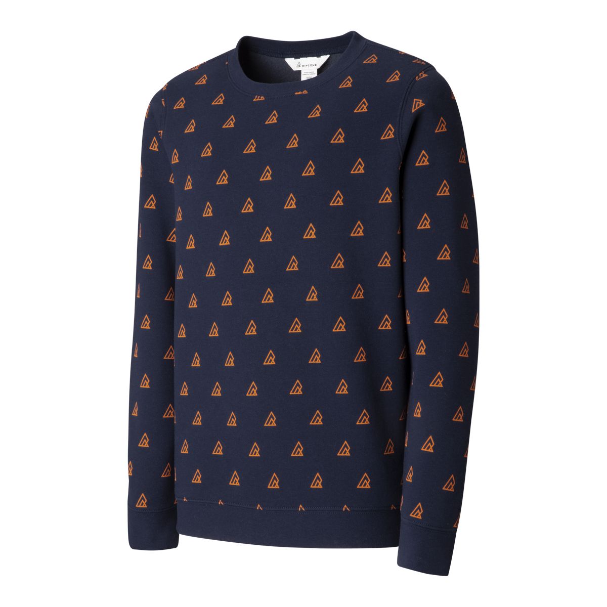 Ripzone Boys' Cariboo All Over Print Graphic Sweatshirt, Kids, Crewneck, Cotton, Graphic