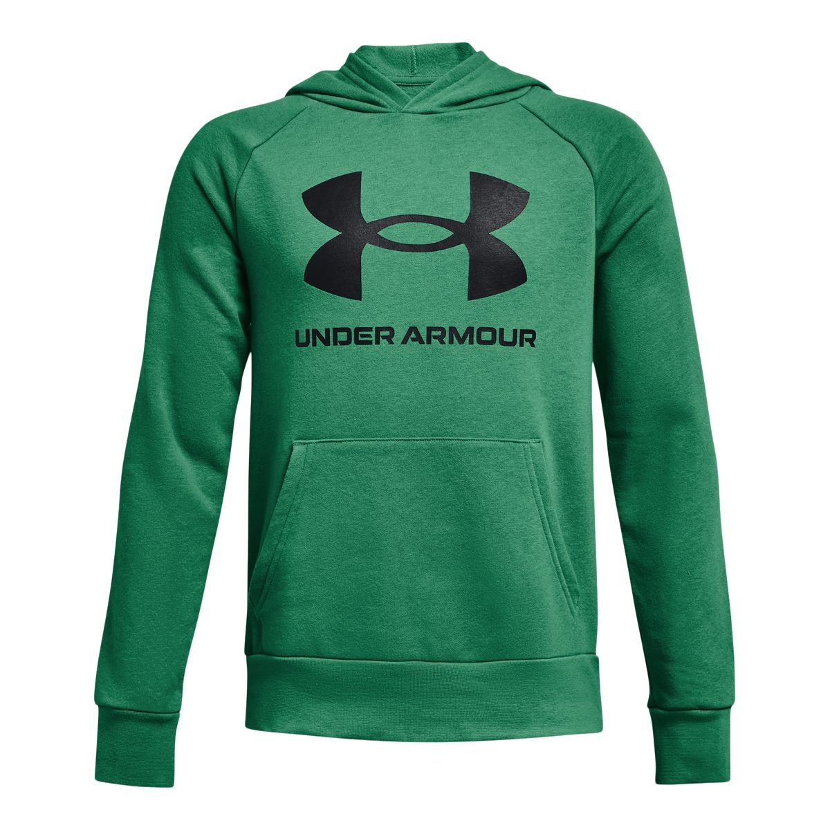 Under Armour Boys' Rival Hoodie, Kids', Pullover, Fleece, Lightweight, Kangaroo Pocket