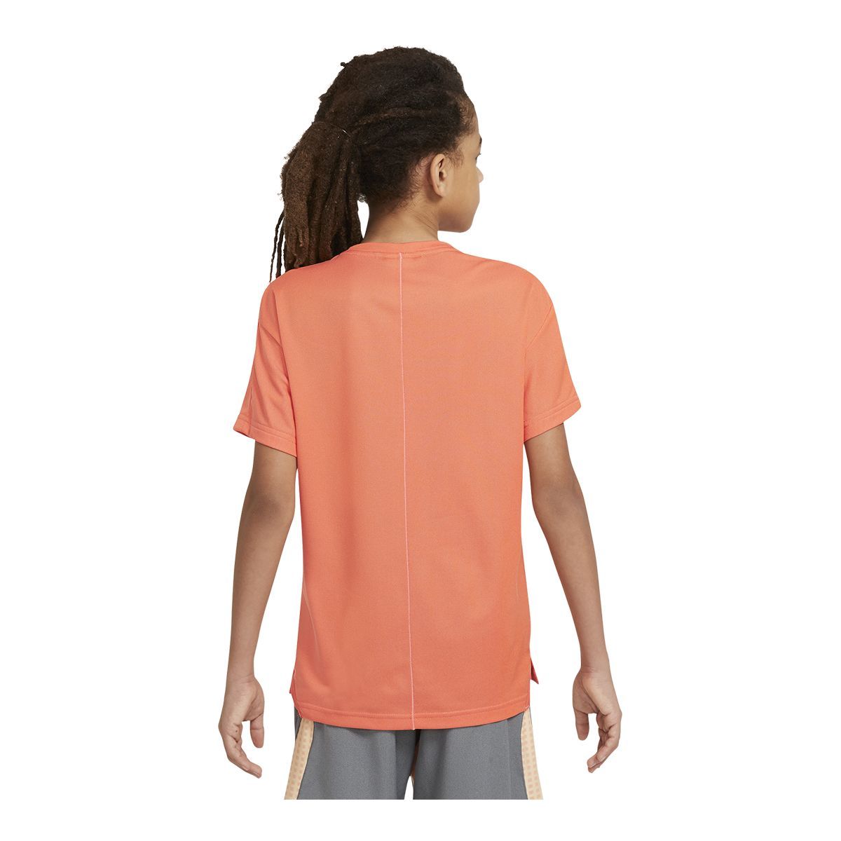 Nike Boys' Breathe Graphic T Shirt, Kids, Crewneck, Cotton