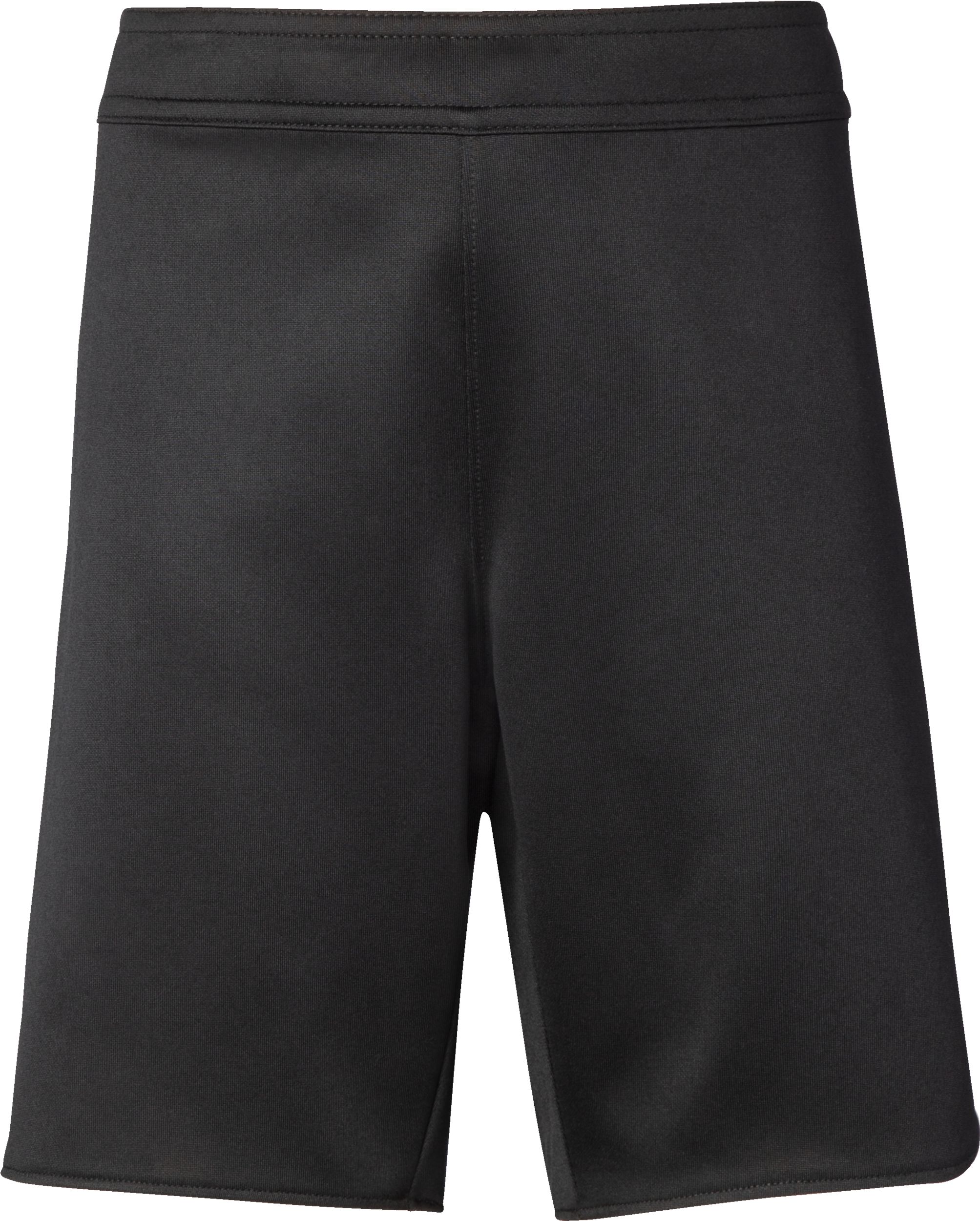 Black 'soccer shorts with white stripe best sale