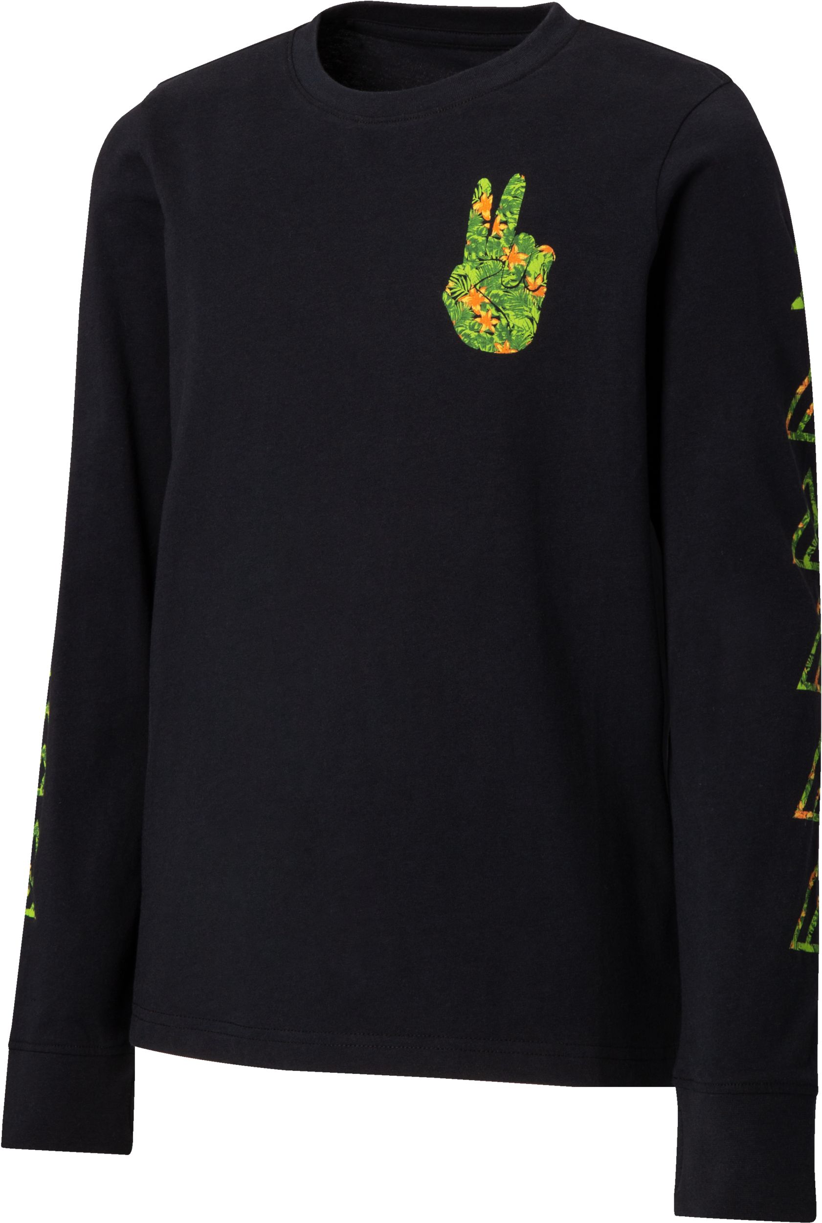 Ripzone Boys' Quetico Long Sleeve Shirt, Kids', Crewneck, Cotton, Graphic