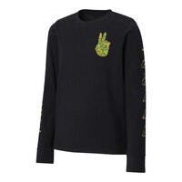 Ripzone Boys' Quetico Long Sleeve Shirt, Kids', Crewneck, Cotton, Graphic Front_Three_Fourths_Angled_Left