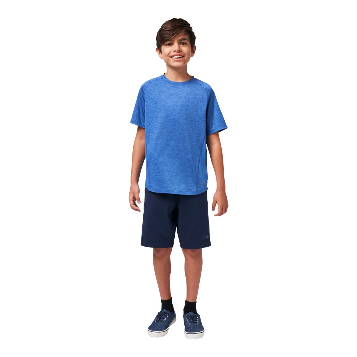 FWD Kids' Tech Knit Side Stripe Shorts