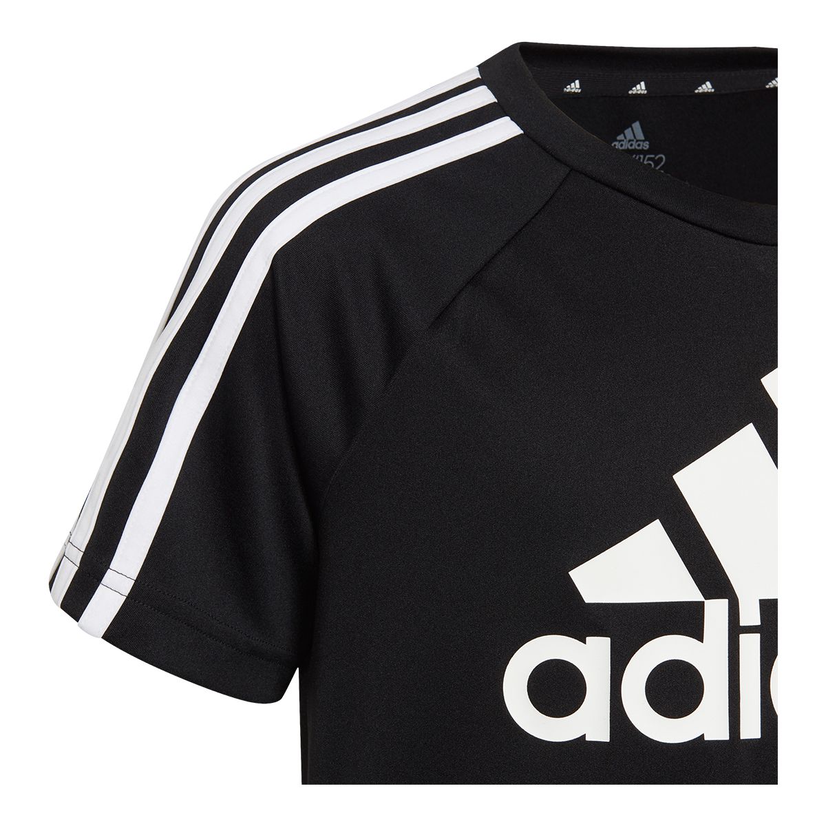 adidas Boys' Sereno Badge Of Sport T Shirt, Kids, Crewneck, Quick Dry