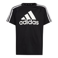 adidas Boys' Sereno Badge Of Sport T Shirt, Kids, Crewneck, Quick Dry Front_Flat