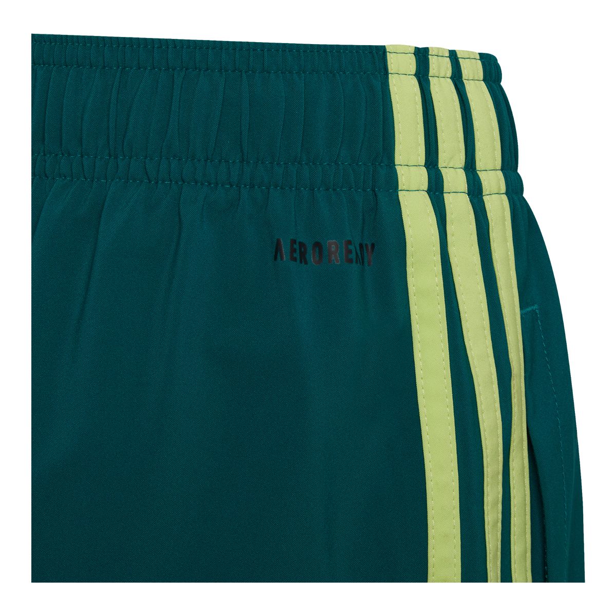 adidas Boys' 3-Stripe Woven Shorts, Kids', Mesh, Elastic Waistband, Pockets