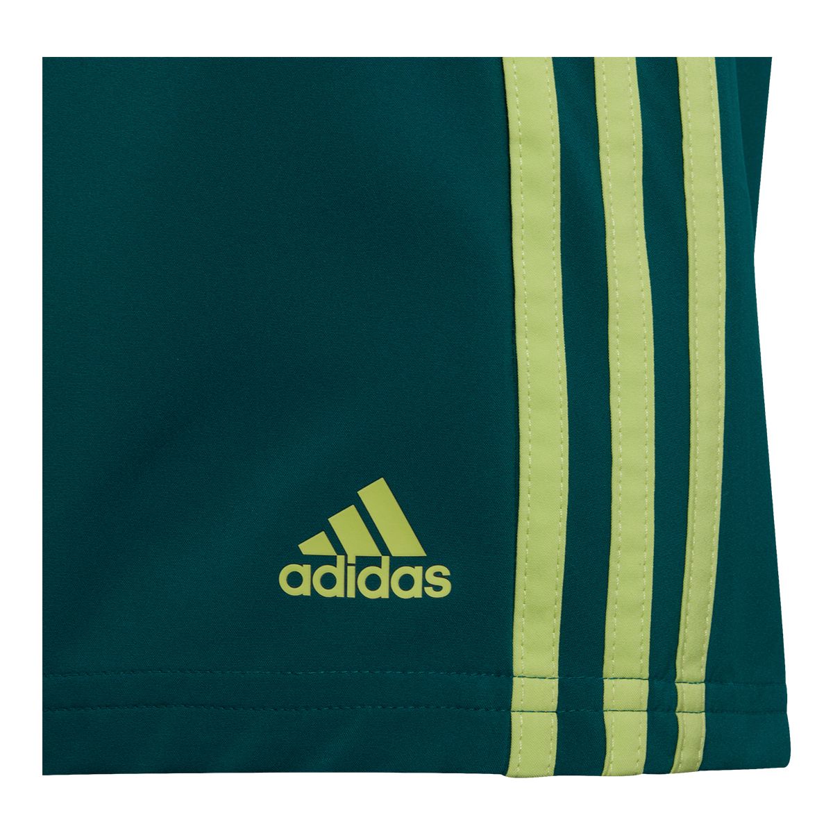 adidas Boys' 3-Stripe Woven Shorts, Kids', Mesh, Elastic Waistband, Pockets