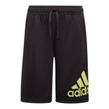 adidas Boys' Sports Brand Love Shorts, Kids', Athletic, Elastic Waistband, Pockets Front_Flat
