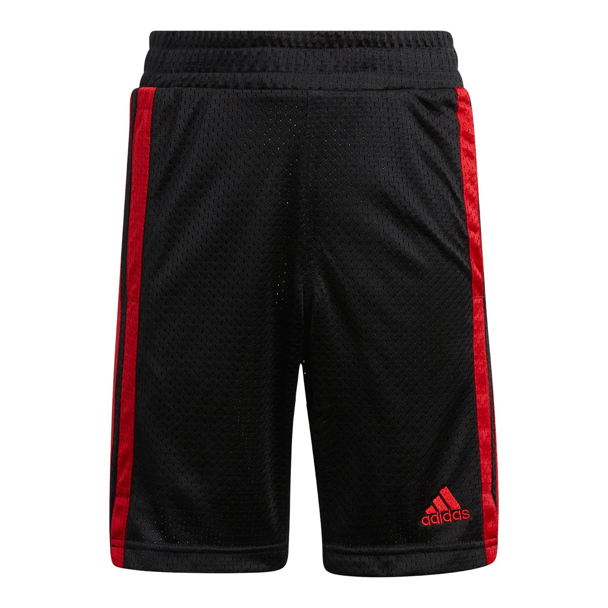 adidas Boys' Legend Basketball Shorts, Kids', Mesh, Elastic Waistband, Pockets