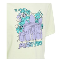 adidas Boys' Trefoil T Shirt, Kids', Crewneck, Cotton, Graphic CloseUp