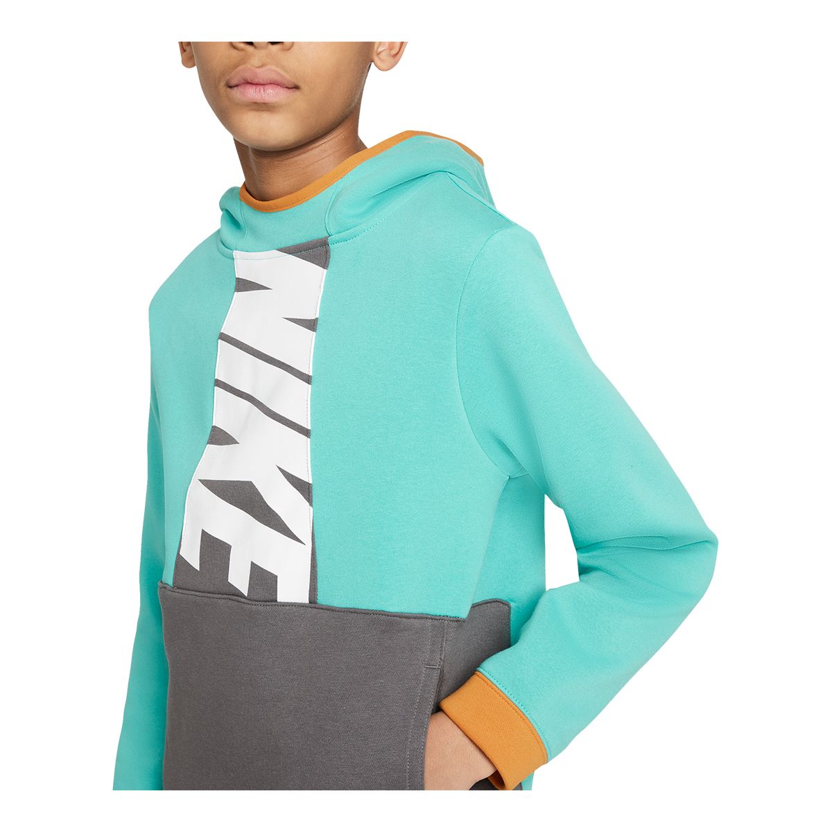 Nike Sportswear Boys' Amplify Hoodie, Kids', Pullover, Kangaroo Pocket