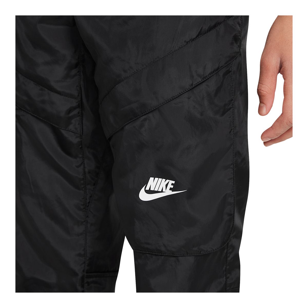 Nike Boys' Woven Utility Sweatpants, Kids', Jogger, Zippered, Athletic