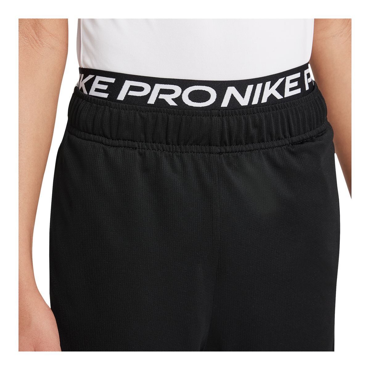 Nike Boys' Pro Dri-FIT 3QT Tights, Kids', 3/4 Cropped, Lightweight, Athletic, Training