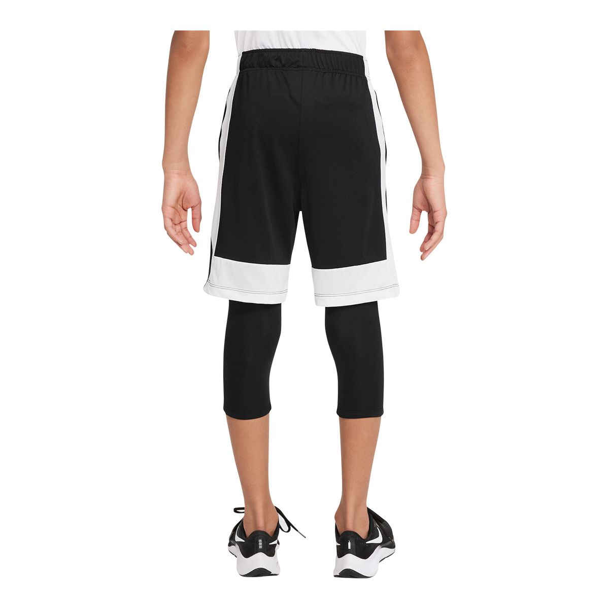 Nike Boys' Pro Dri-FIT 3QT Tights, Kids', 3/4 Cropped, Lightweight, Athletic, Training