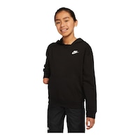 Nike Sportswear Boys' Pack Hoodie, Kids', Pullover, Kangaroo Pocket Front_Three_Fourths_Angled_Left
