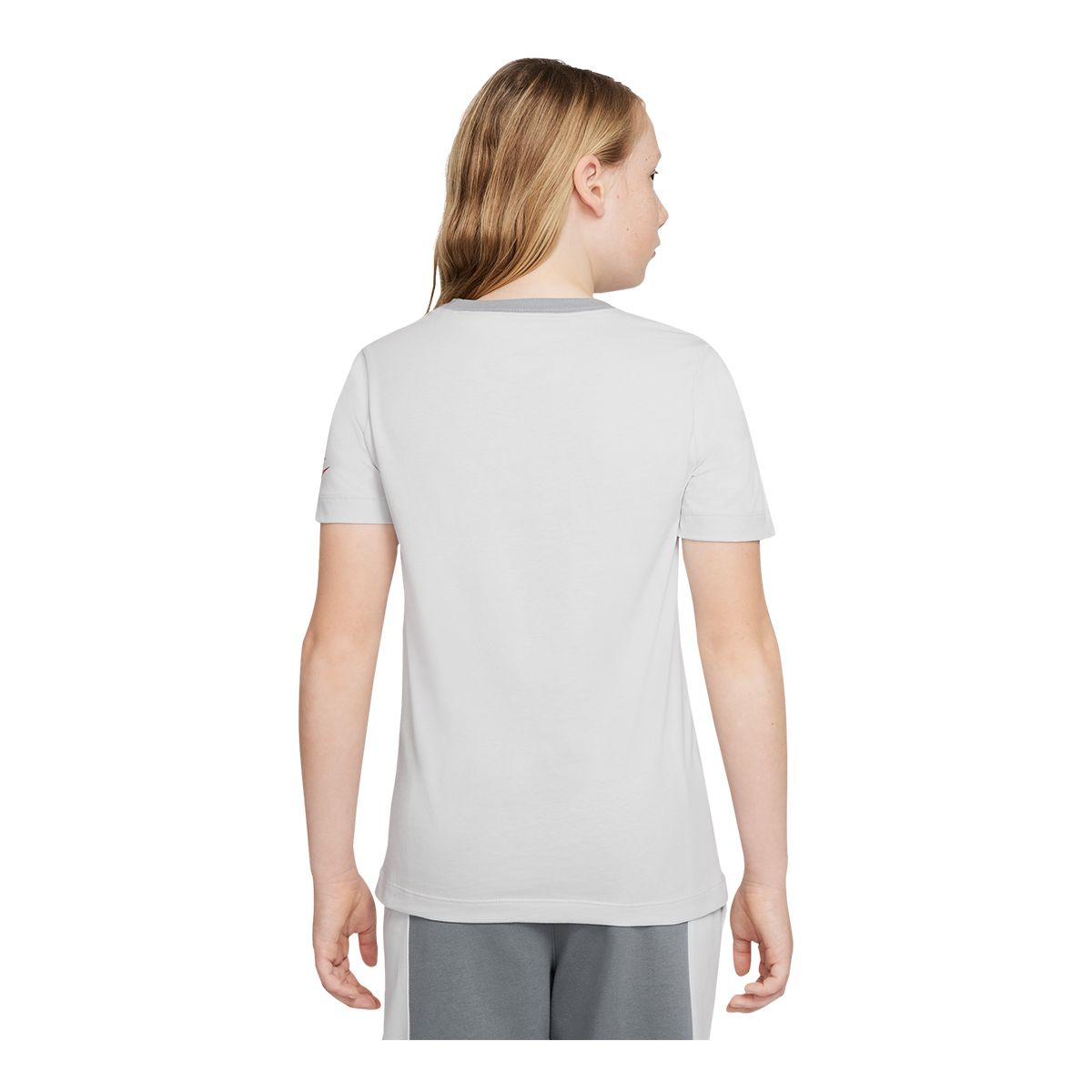Nike Sportswear Boys' Amplify T Shirt, Kids', Crewneck, Cotton, Graphic