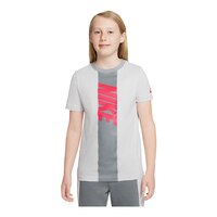Nike Sportswear Boys' Amplify T Shirt, Kids', Crewneck, Cotton, Graphic Front_Three_Fourths_Angled_Left