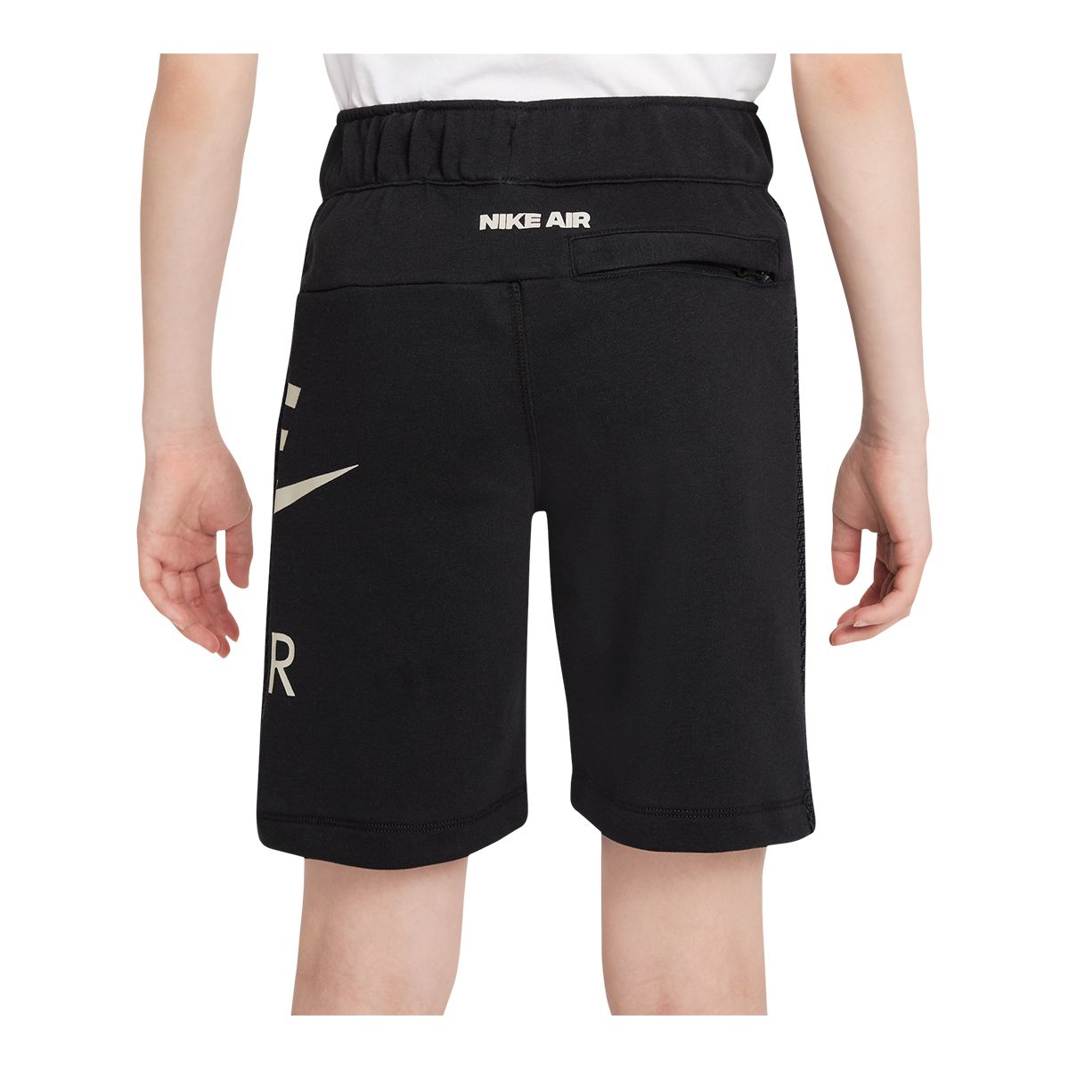 Nike Boys' Air Shorts, Kids', French Terry, Elastic Waistband, Pockets