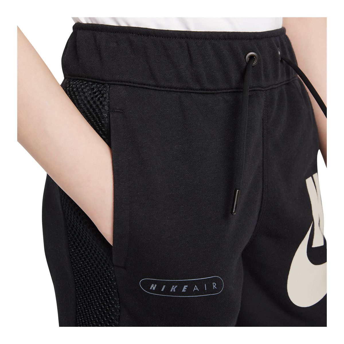 Nike Boys' Air Shorts, Kids', French Terry, Elastic Waistband, Pockets