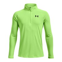 Under Armour Boys' Tech 2.0 1/2 Zip Long Sleeve Shirt, Kids, Quick Dry Front_Flat