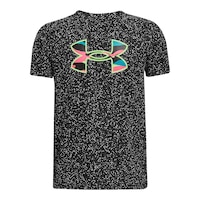 Under Armour Boys' Tech 2.0 Nova T Shirt, Kids, Crewneck Front_Flat