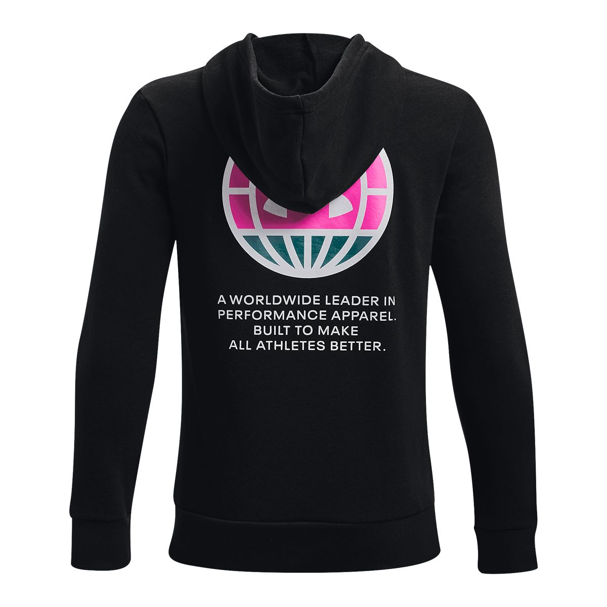 Under Armour Boys' Rival ANAML Hoodie, Kids', Pullover, Fleece, Lightweight, Kangaroo Pocket