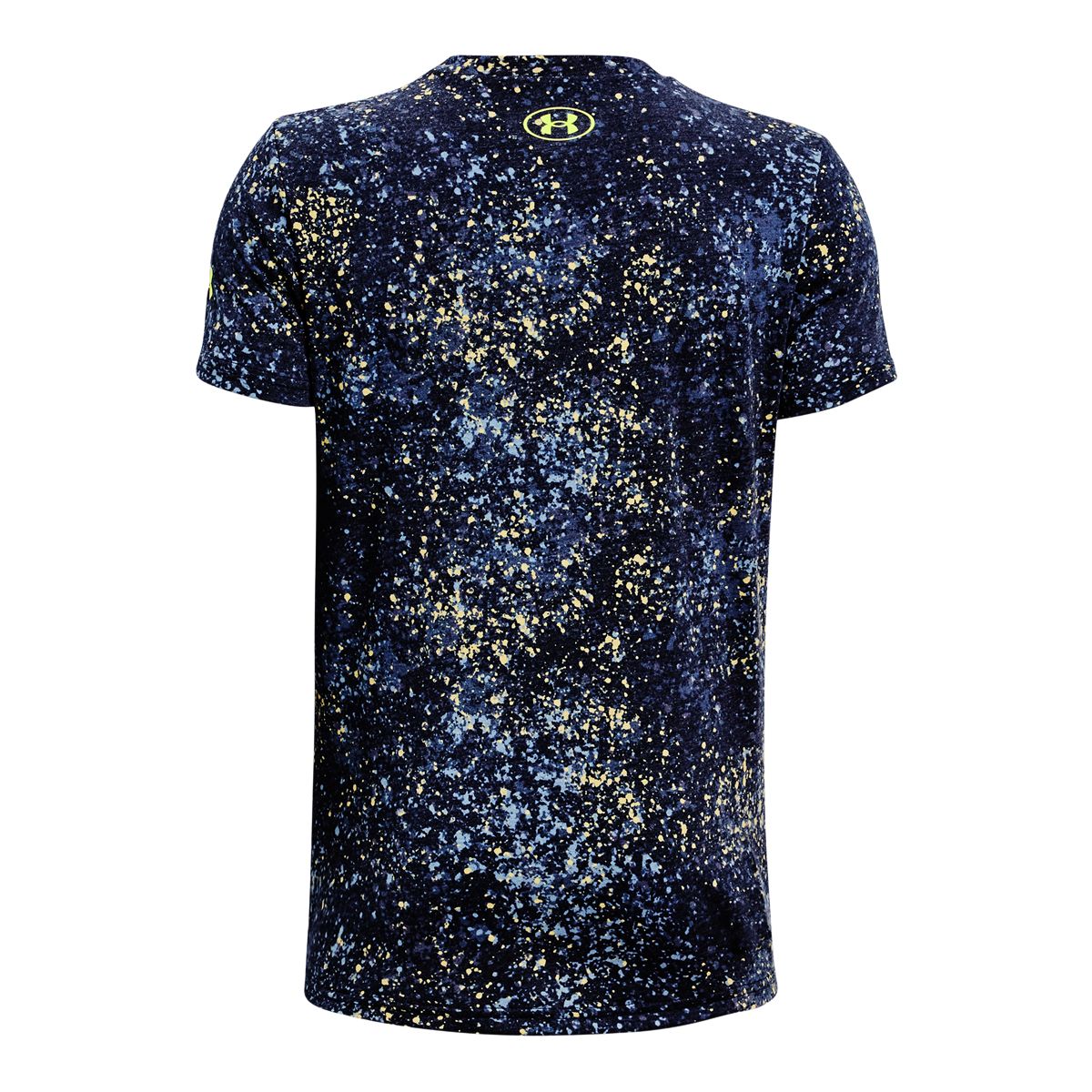 Under Armour Boys' Project Rock Camo T Shirt, Kids, Crewneck, Cotton