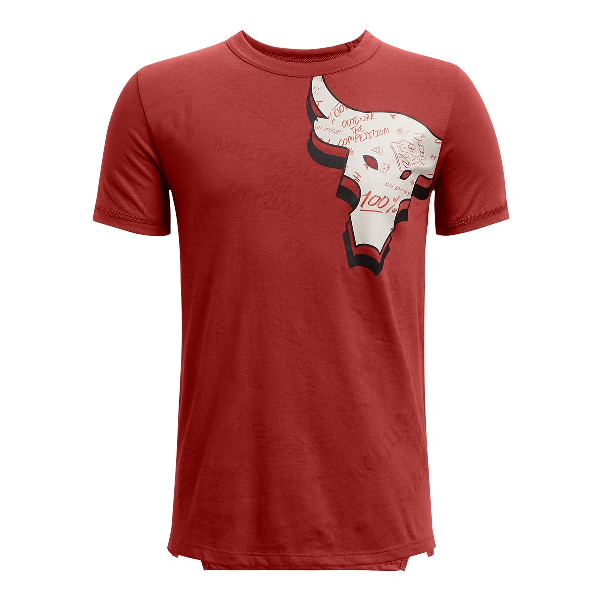 Under Armour Boys' Project Rock SMS T Shirt, Kids', Crewneck