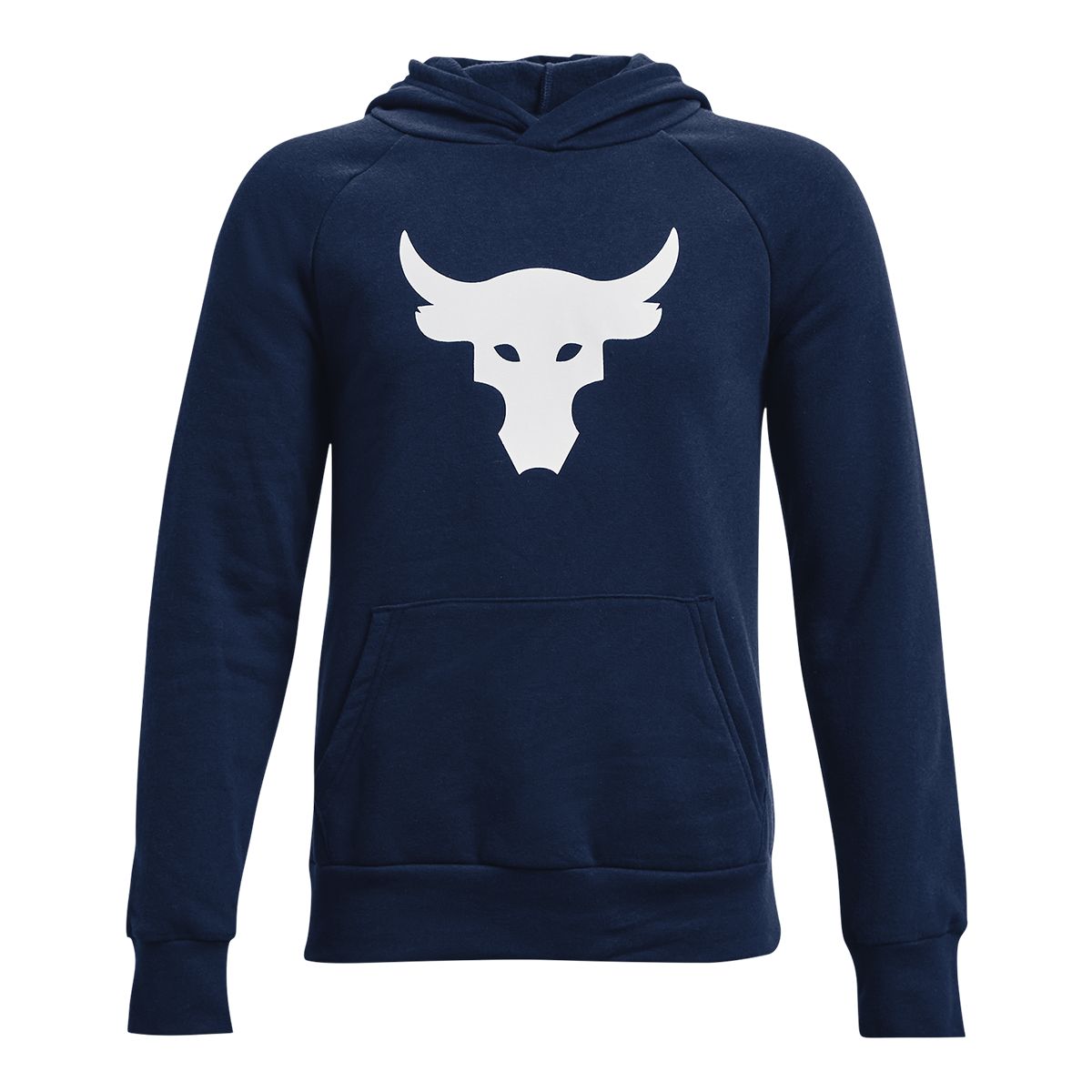 Under Armour Boys' Project Rock Rival Pullover Hoodie