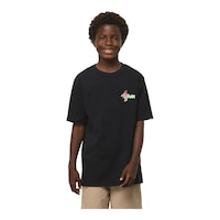 Vans x Crayola Boys' Vanasaur T Shirt, Kids', Crewneck, Cotton, Graphic Front_Flat
