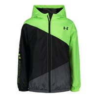 Under Armour Boys' Wintuck Asymetrical Windbreaker Jacket Front_Flat