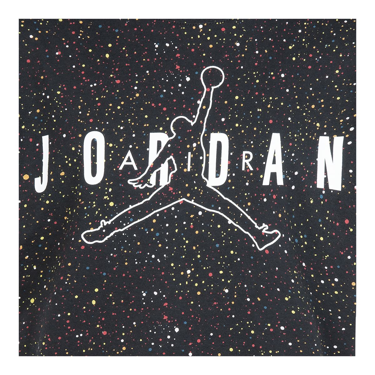 Jordan Boys' Color Mix Speckle All Over Print T Shirt