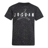 Jordan Boys' Color Mix Speckle All Over Print T Shirt Front_Flat