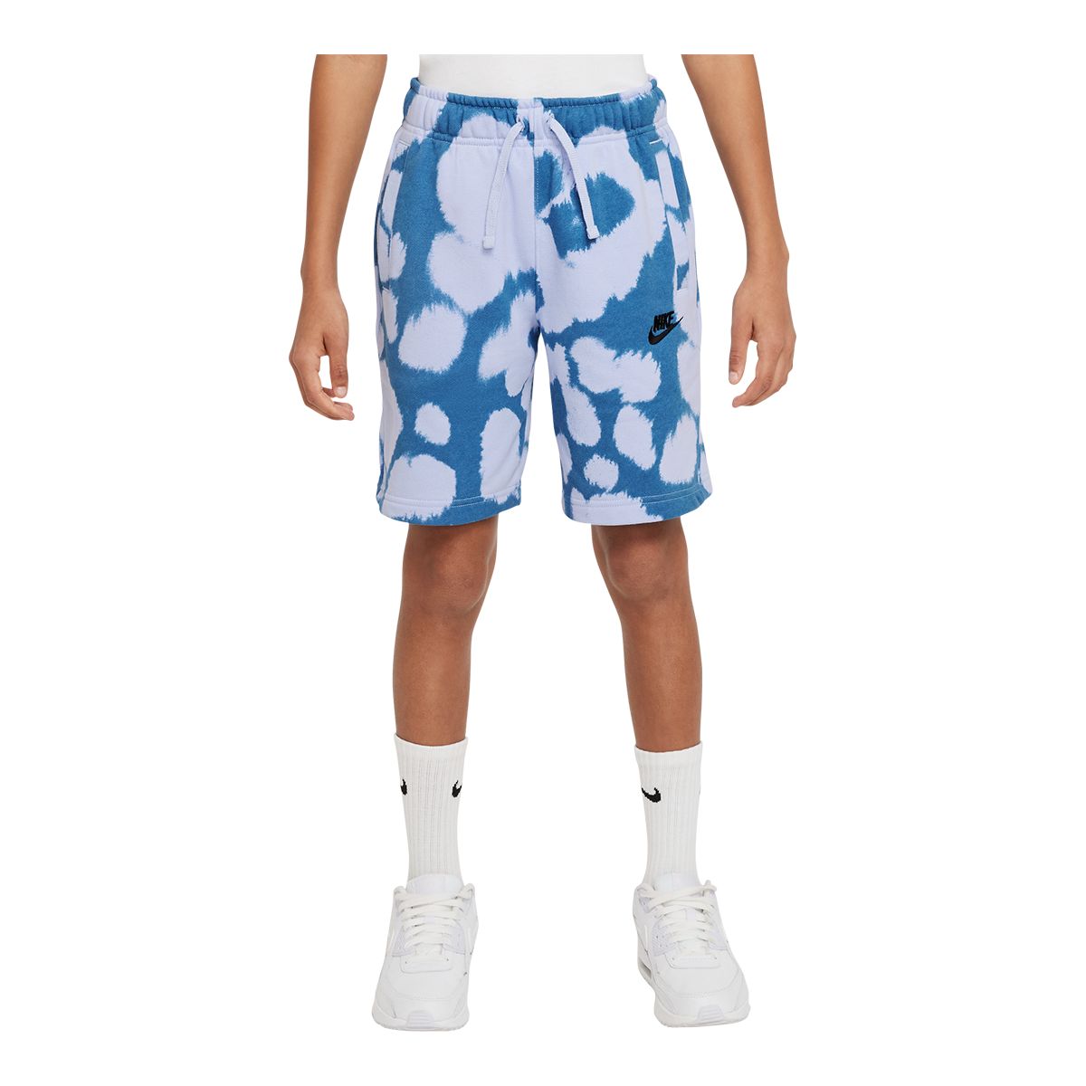 Nike Sportswear Boys' Neo Dye All Over Print French Terry Shorts ...