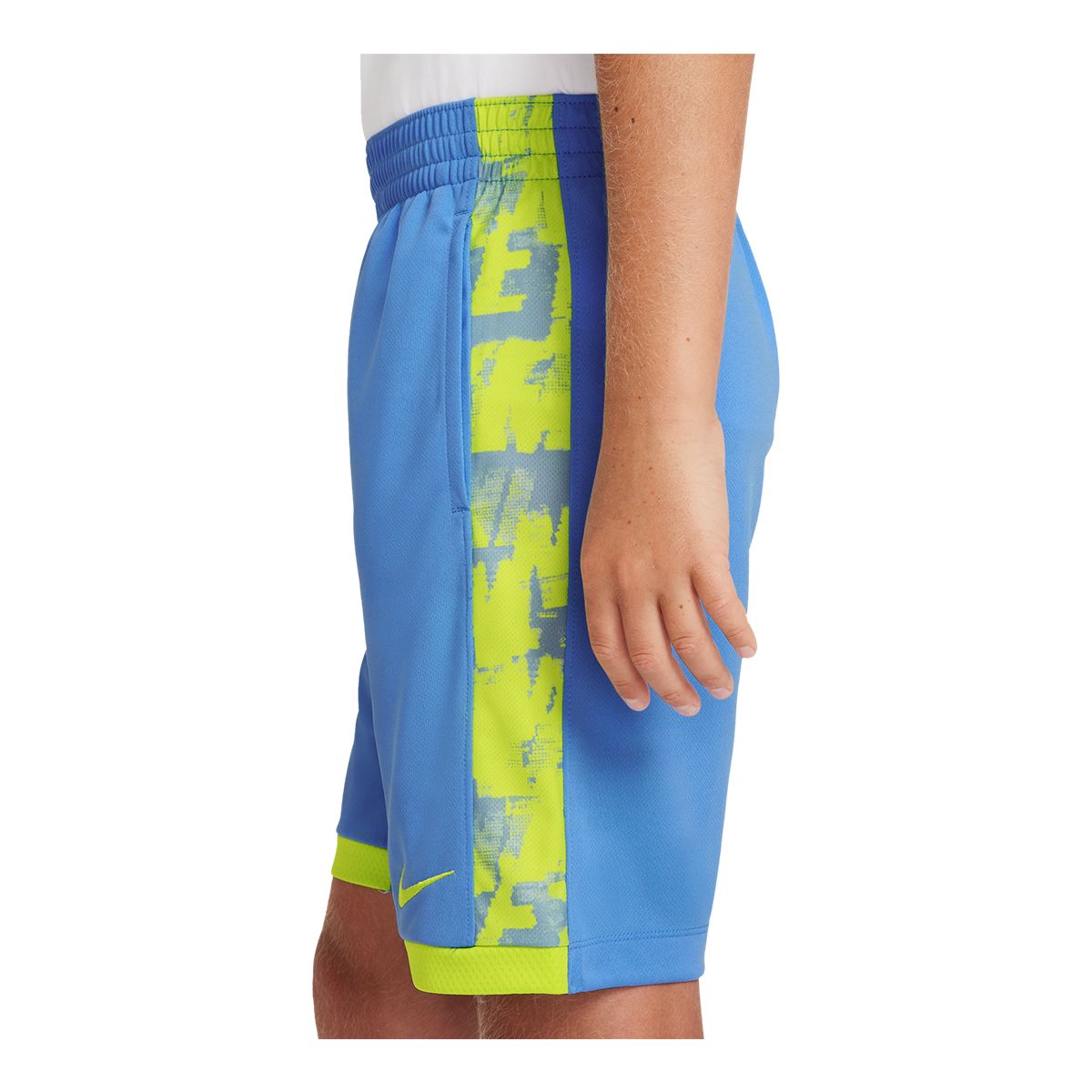 Nike Boys' Dri-FIT Trophy All Over Print Shorts, Kids', Athletic, Elastic Waistband, Pockets