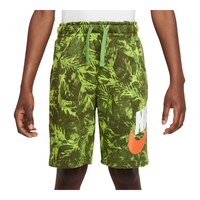 Nike Sportswear Kids' Camo Leaf Shorts Front_Flat