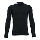 Under Armour Kids' ColdGear® Mock Long Sleeve Top Front_Flat