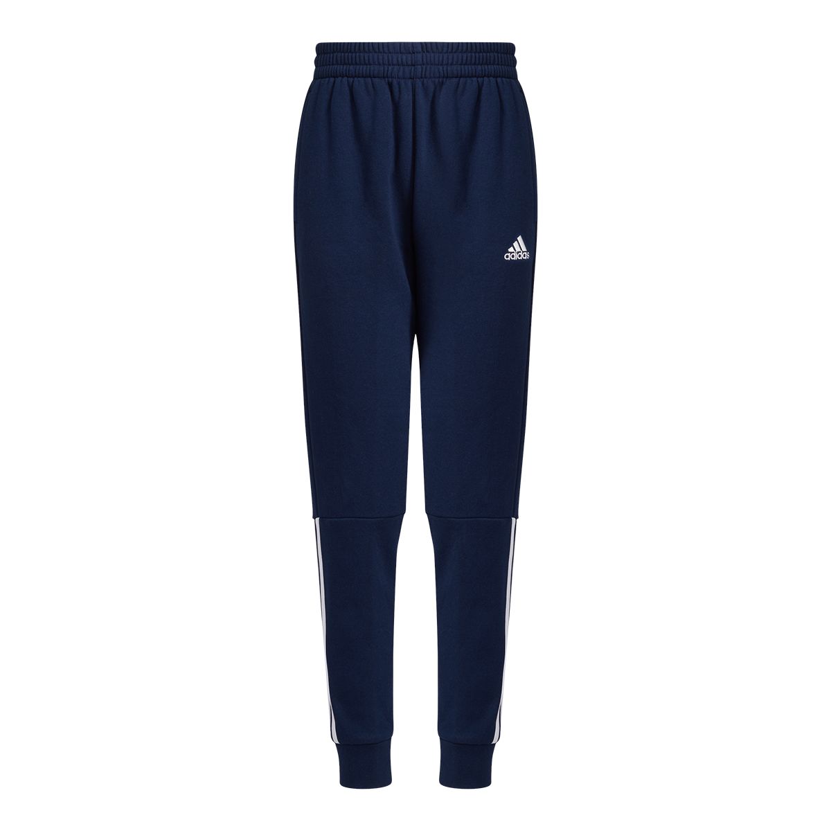 adidas Kids' Boys' 3-Stripe Colorblock Sweatpants, Joggers, Casual, Athletic