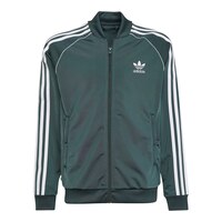 adidas Originals Boys' Superstar Track Jacket Front_Flat